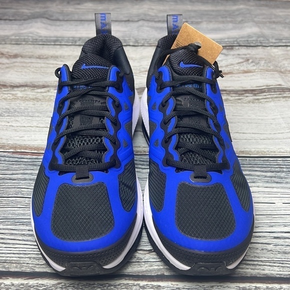 Nike Men’s Max Genome Blue/Black-White Size 11 - Picture 2 of 9
